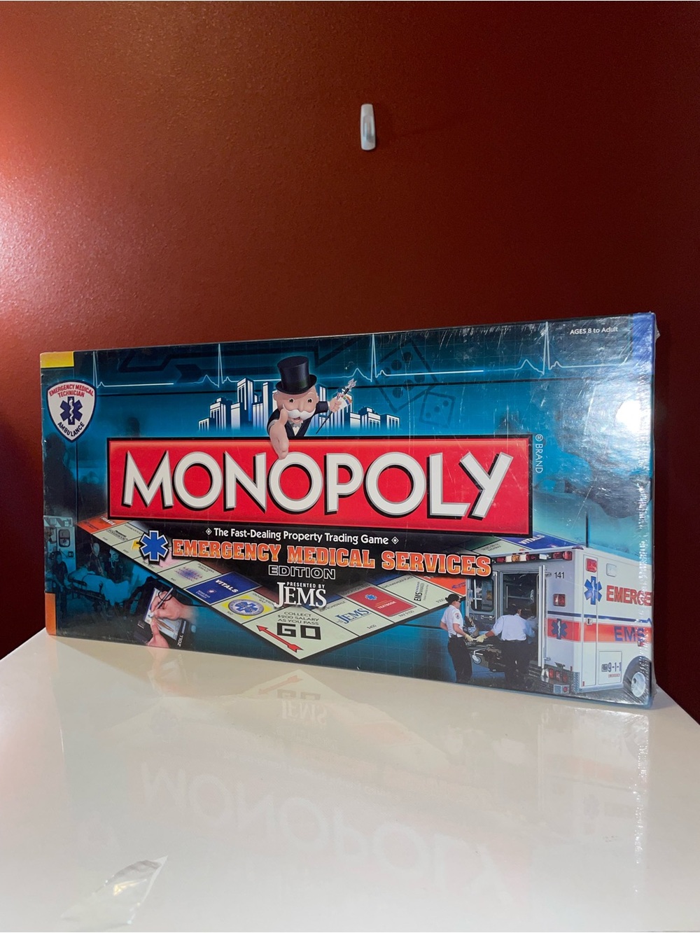 Monopoly Rare 2010 Jems Edition Emergency Medical Services EMS Board Game Sealed